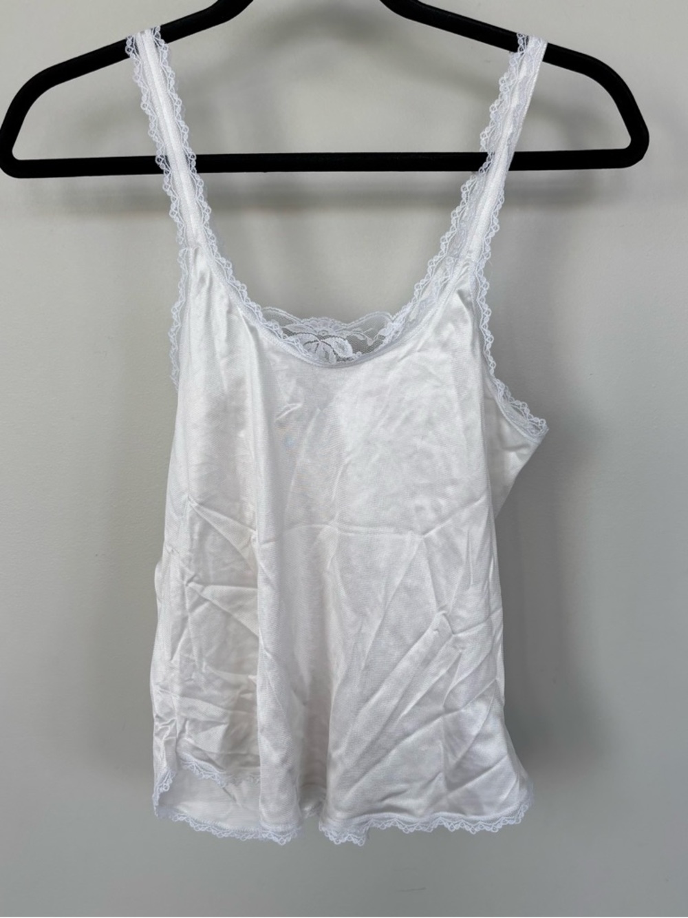 White Lace Trim Camisole Size S‎ - Picture 3 of 6